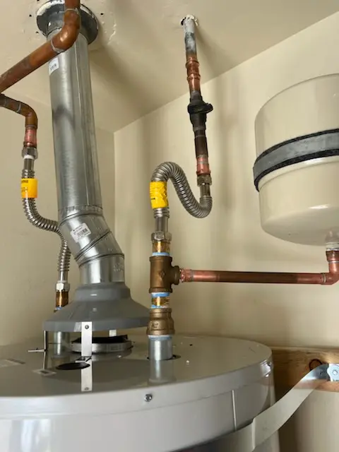 Water heater installation and plumbing repair in Lemmon Valley